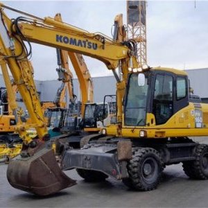 foto Komatsu PW160-7E0