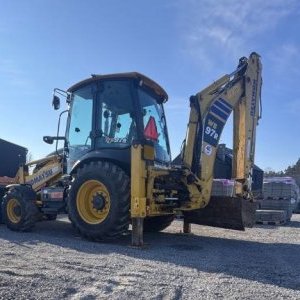 foto backhoe loader Komatsu WB97 R