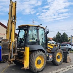 foto Komatsu WB97 S8 backhoe loader