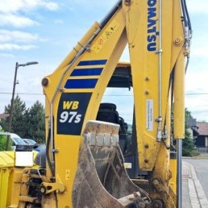 foto Komatsu WB97 S8 backhoe loader